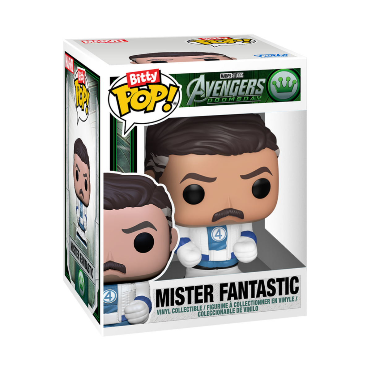 FUNKO BITTY POP! MARVEL AVENGERS: DOOMSDAY BLACK PANTHER 4-PACK 2,5cm
