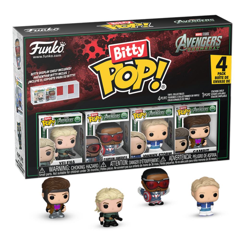 FUNKO BITTY POP! MARVEL AVENGERS: DOOMSDAY YELENA 4-PACK 2,5cm