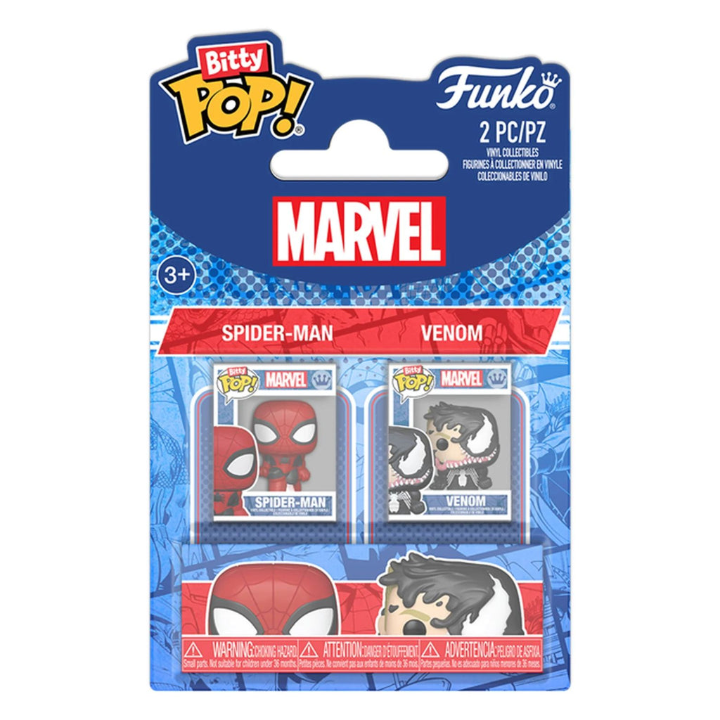 FUNKO BITTY POP! MARVEL SPIDER-MAN & VENOM 2-PACK 2,5cm