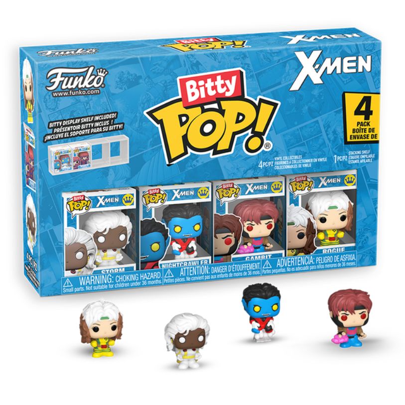 FUNKO BITTY POP! MARVEL X-MEN ROUGE 4-PACK 2,5cm