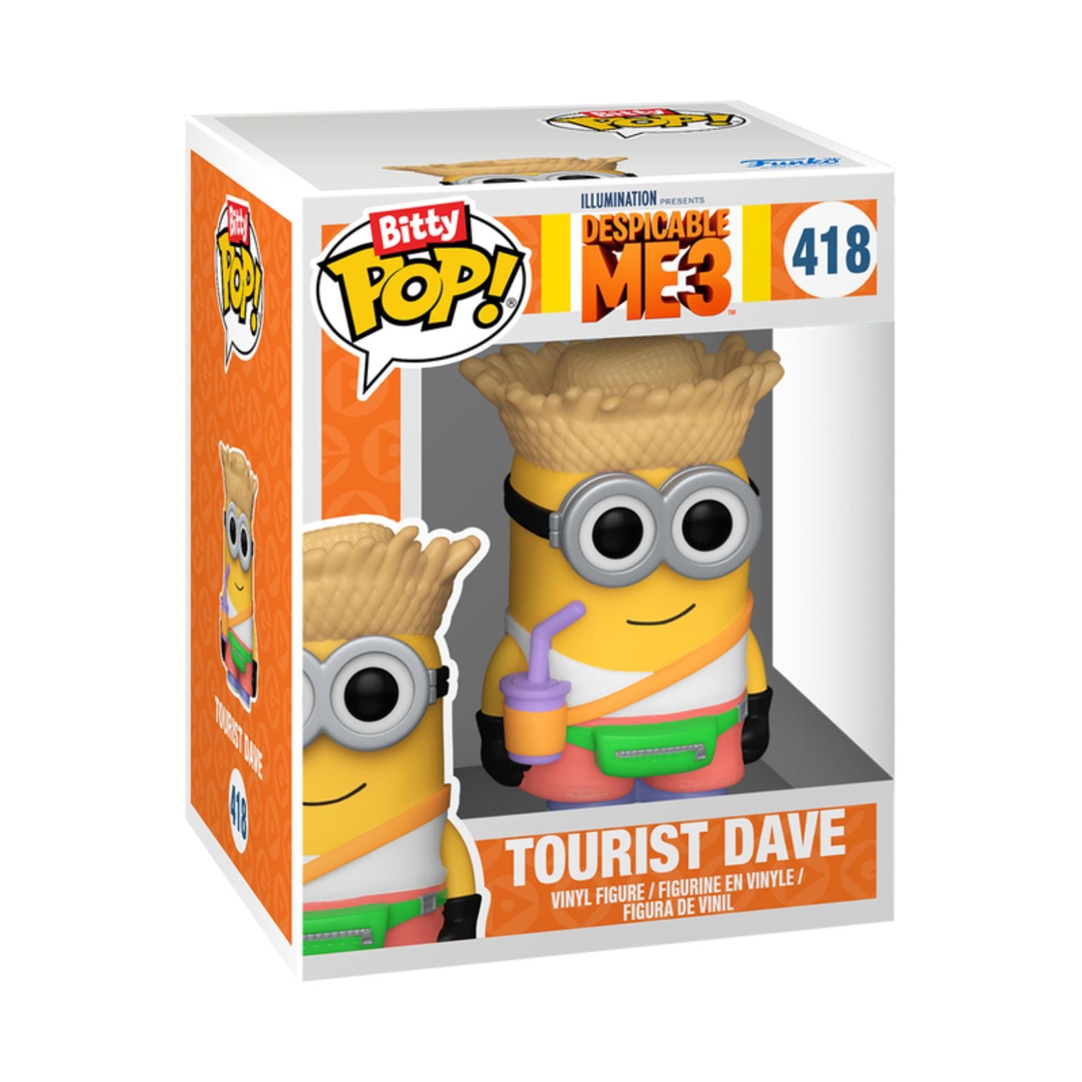 FUNKO BITTY POP! MINIONS PAJAMA BOB & TOURIST DAVE 2-PACK 2,5cm