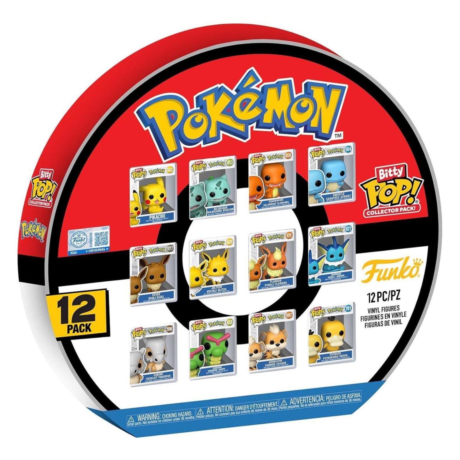 FUNKO BITTY POP! MULTIPACK POKÉMON 12-pack