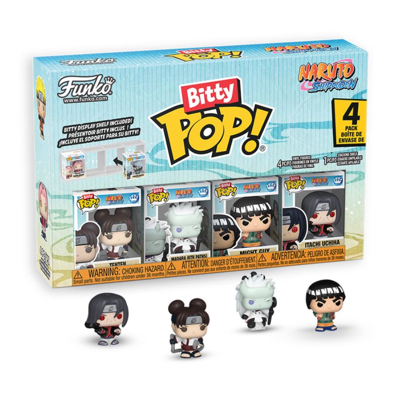 FUNKO BITTY POP! NARUTO SHIPPUDEN TENTEN 4-PACK 2,5cm