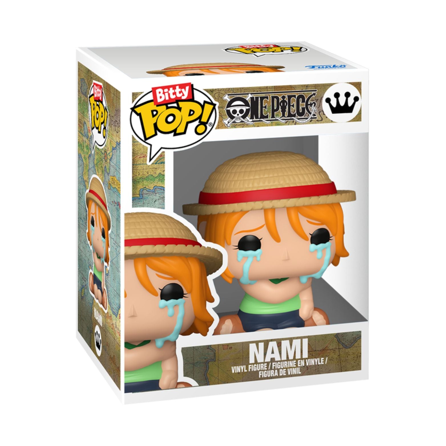 FUNKO BITTY POP! ONE PIECE MONKEY D. LUFFY & NAMI 2-PACK 2,5cm
