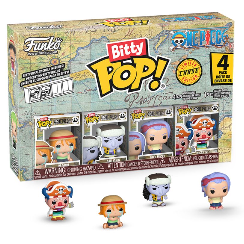 FUNKO BITTY POP! ONE PIECE NAMI 4-PACK 2,5cm