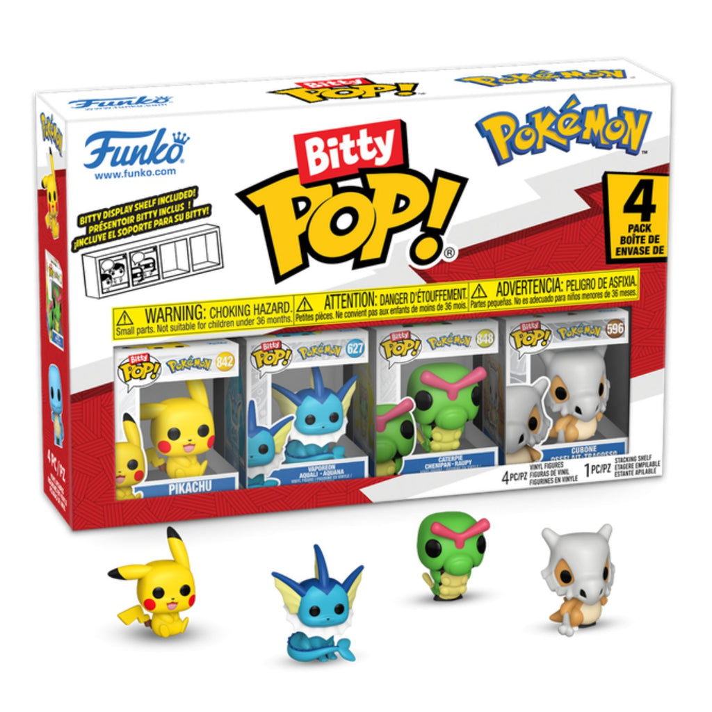 FUNKO BITTY POP! POKÉMON PIKCHU 4-PACK 2,5cm