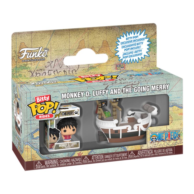 FUNKO BITTY POP! RIDES ONE PIECE MONKEY D. LUFFY AND THE GOING MERRY