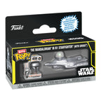 FUNKO BITTY POP! RIDES STAR WARS THE MANDALORIAN IN N1 STARFIGHTER 2,5cm