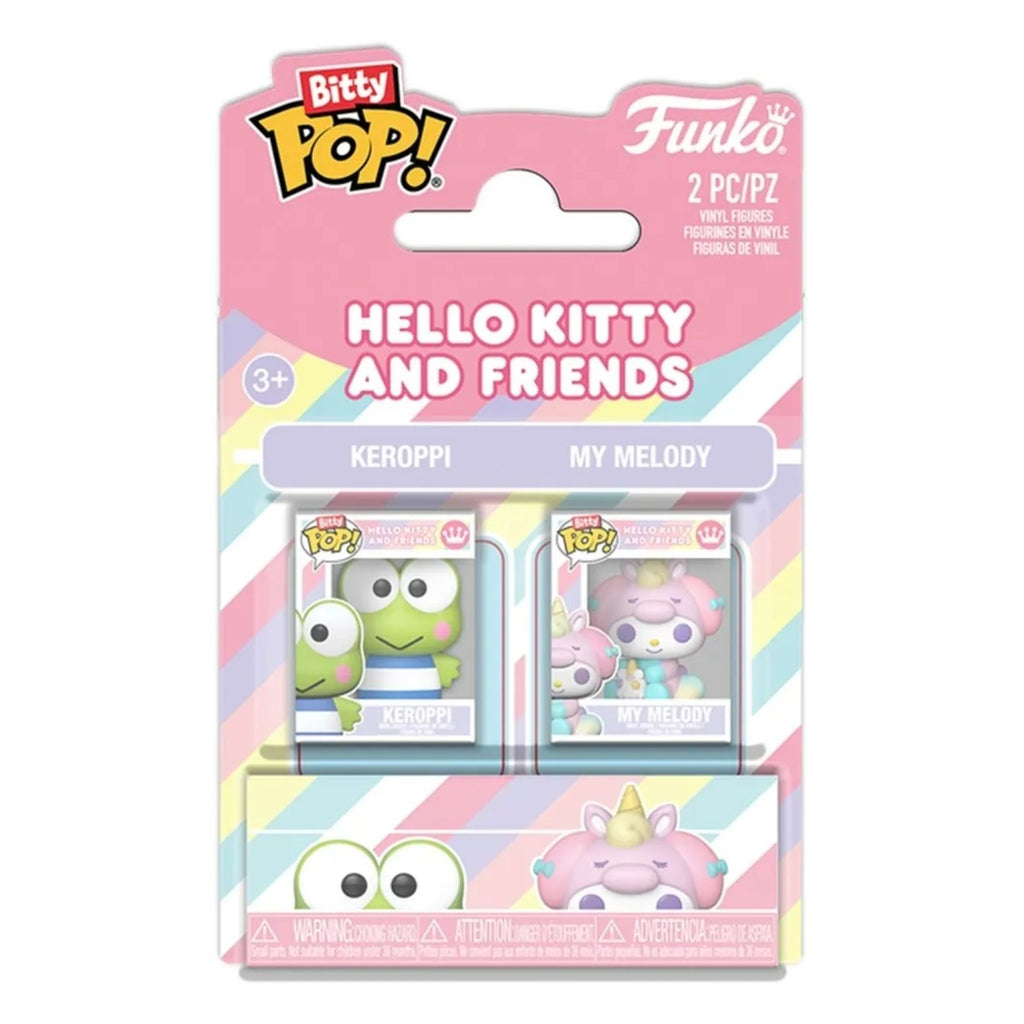 FUNKO BITTY POP! SANRIO HELLO KITTY AND FRIENDS KEROPPI AND MM 2-PACK 2,5cm