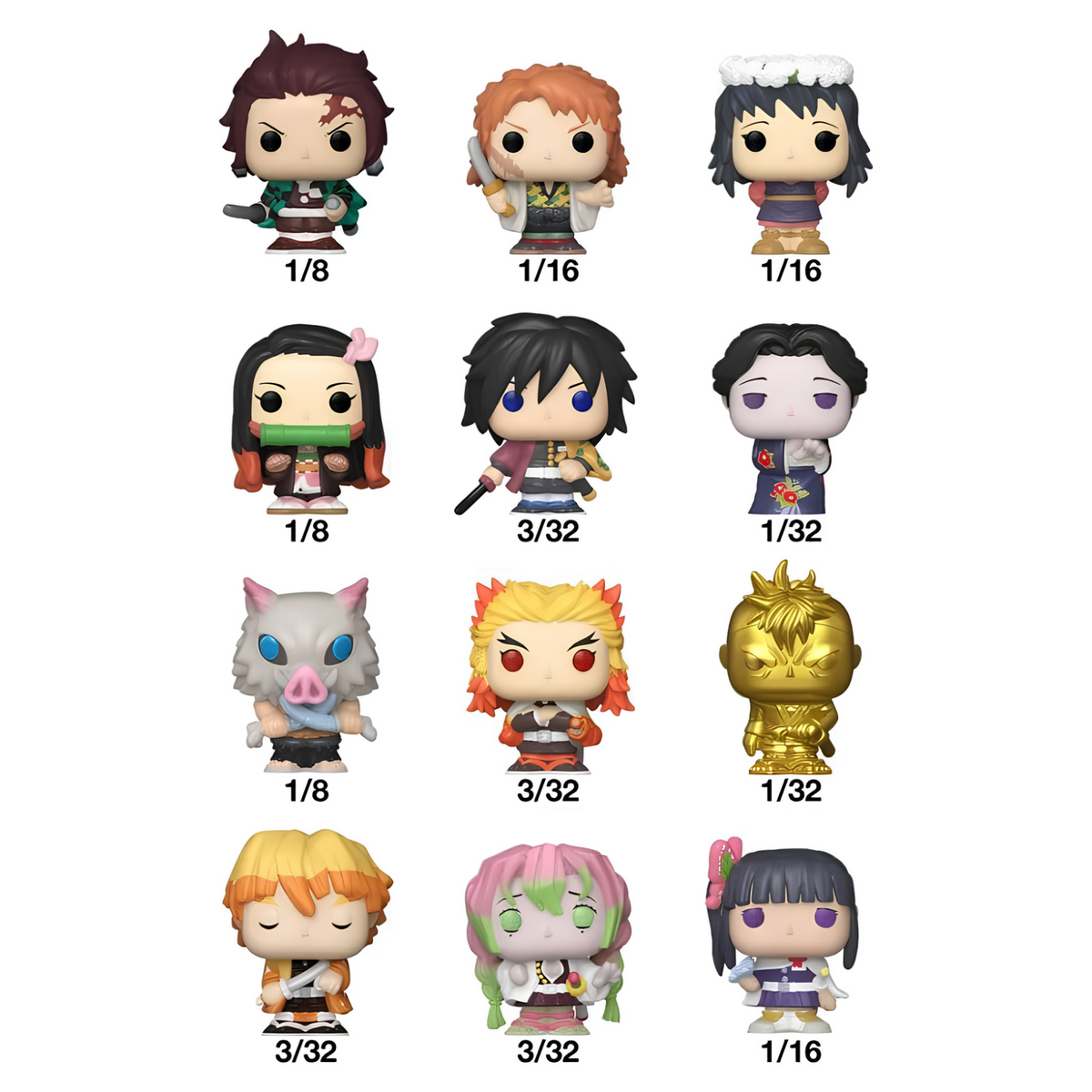 FUNKO BITTY POP! SINGLE DEMON SLAYER 1ct