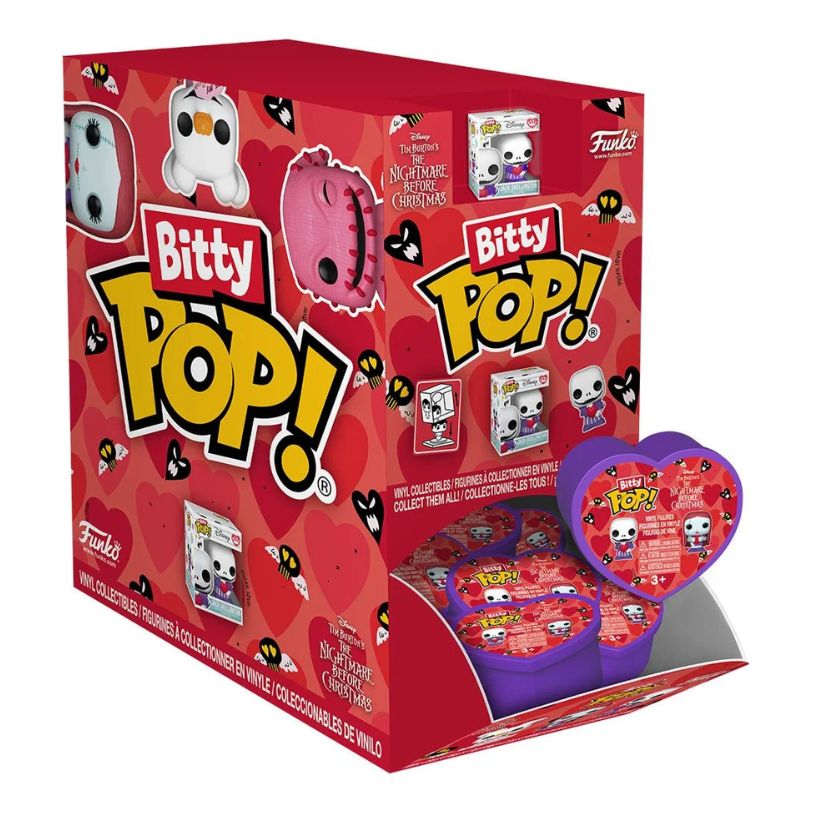 FUNKO BITTY POP! SINGLE DISNEY THE NIGHTMARE BEFORE CHRISTMAS VALENTINE 1ct