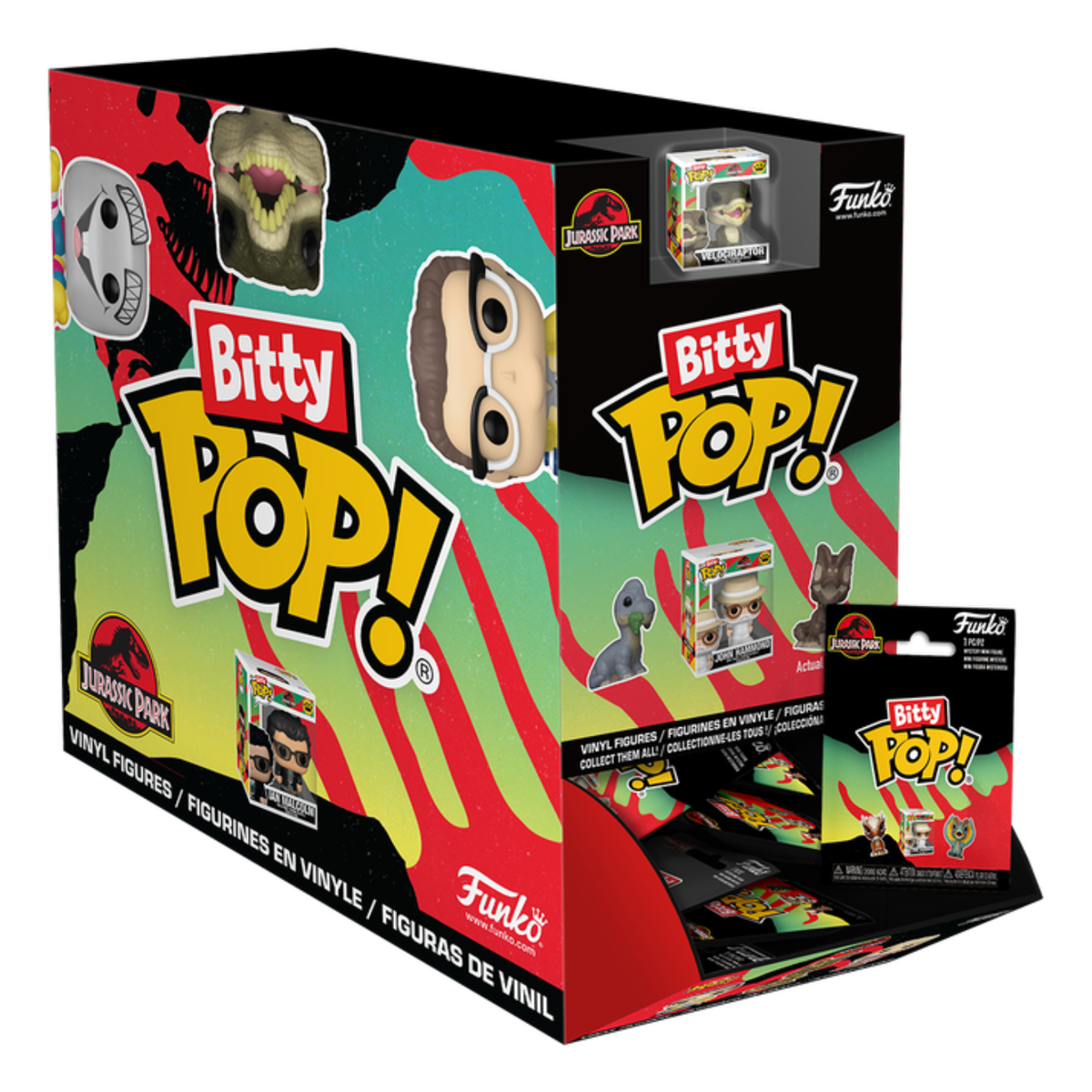 FUNKO BITTY POP! SINGLE JURASSIC PARK 1ct
