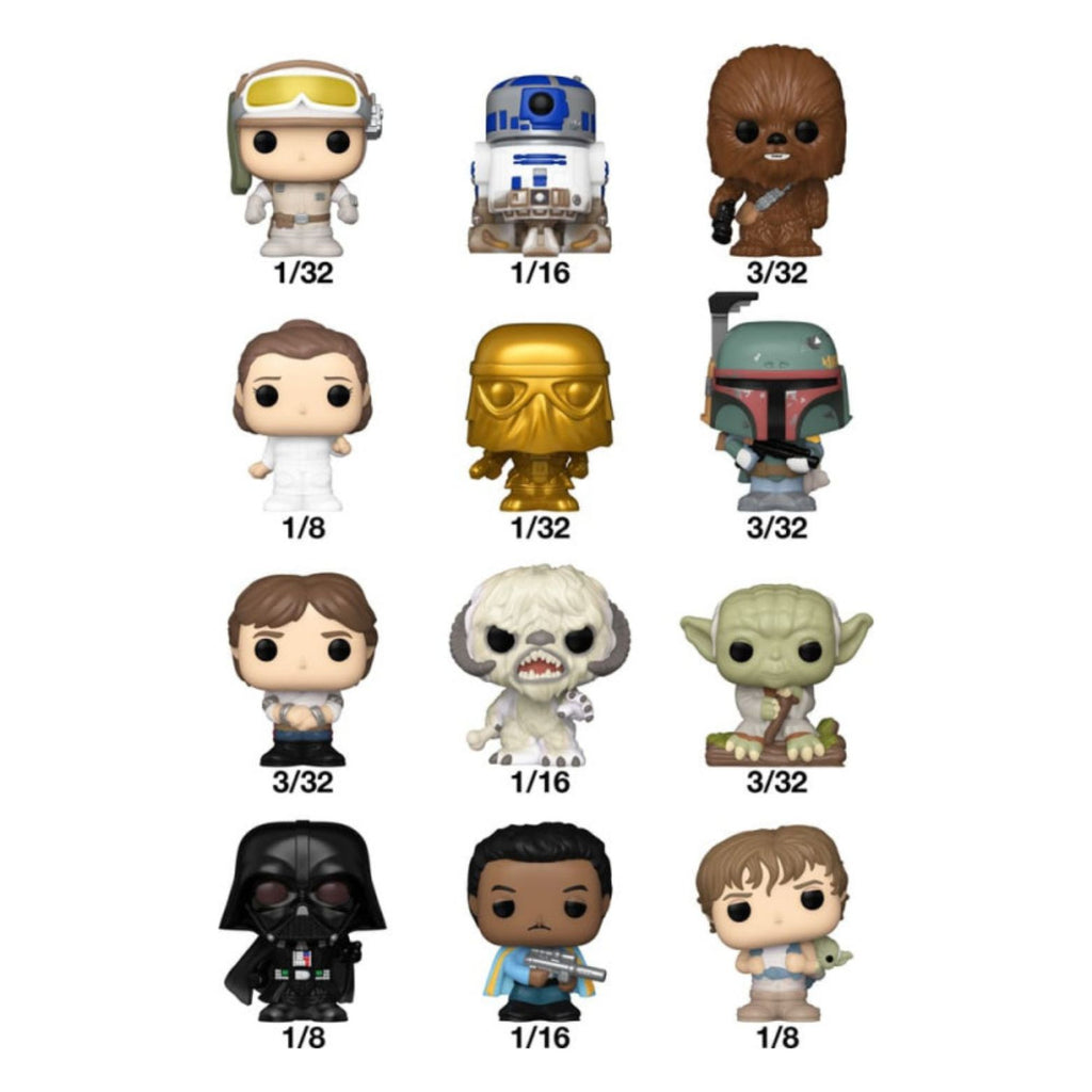 FUNKO BITTY POP! SINGLE STAR WARS S2 1ct