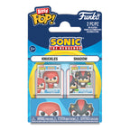 FUNKO BITTY POP! SONIC THE HEDGEHOG KNUCKLES & SHADOW WITH EMERALD 2-PACK 2,5cm