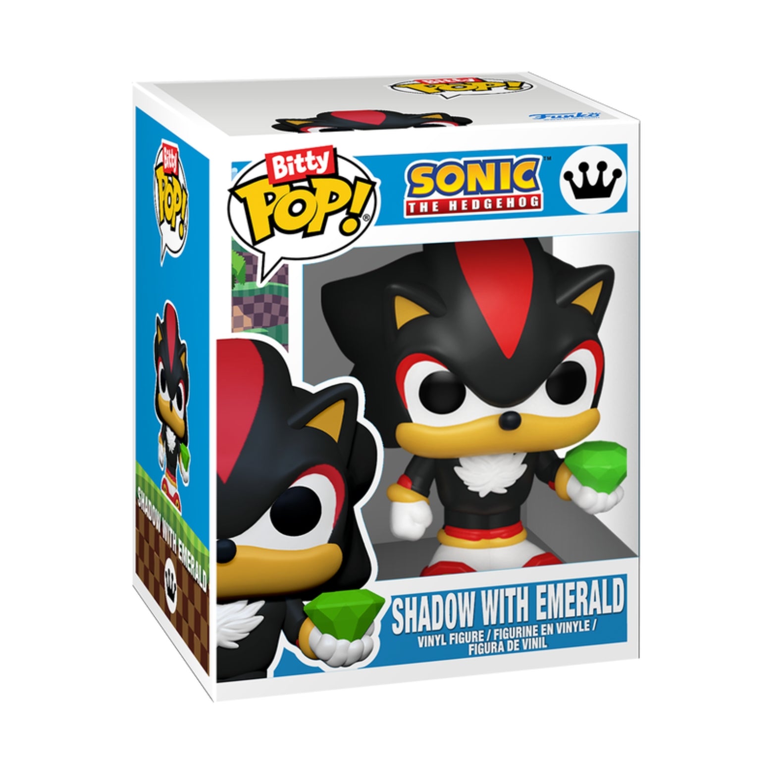 FUNKO BITTY POP! SONIC THE HEDGEHOG KNUCKLES & SHADOW WITH EMERALD 2-PACK 2,5cm