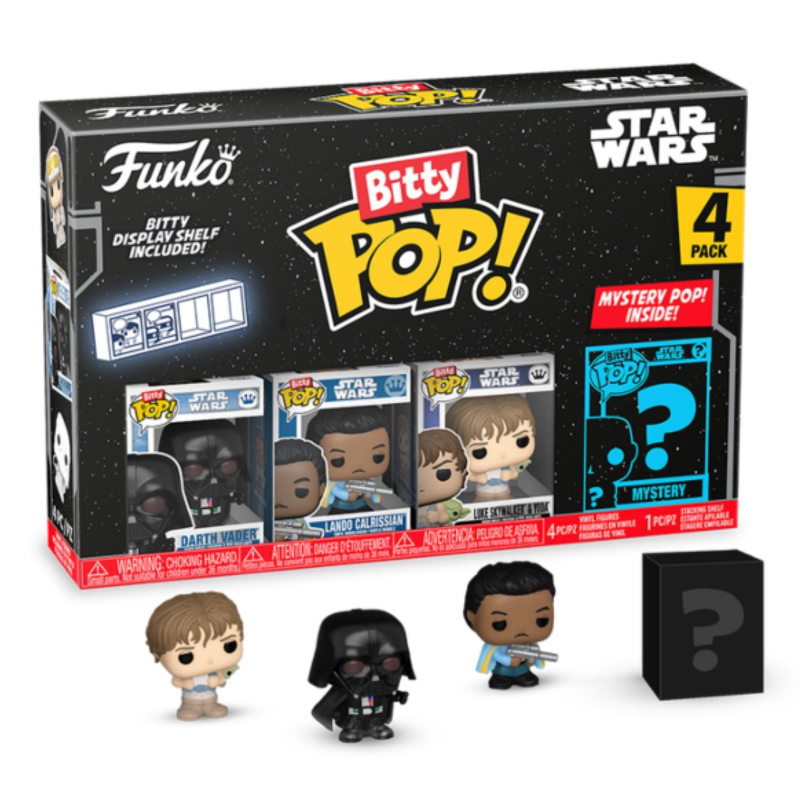 FUNKO BITTY POP! STAR WARS DARTH VADER BLUE 4-PACK 2,5cm