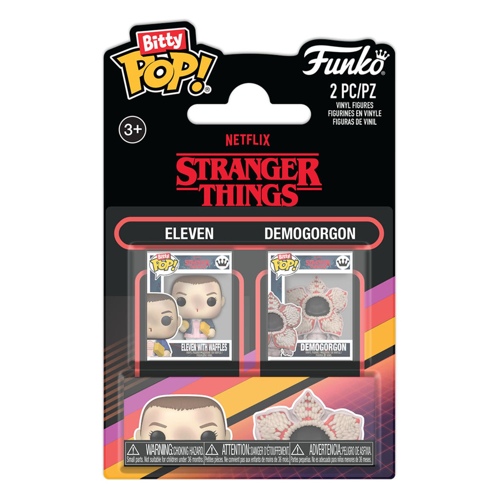 FUNKO BITTY POP! STRANGER THINGS ELEVEN & DEMOGORGON 2-PACK 2,5cm