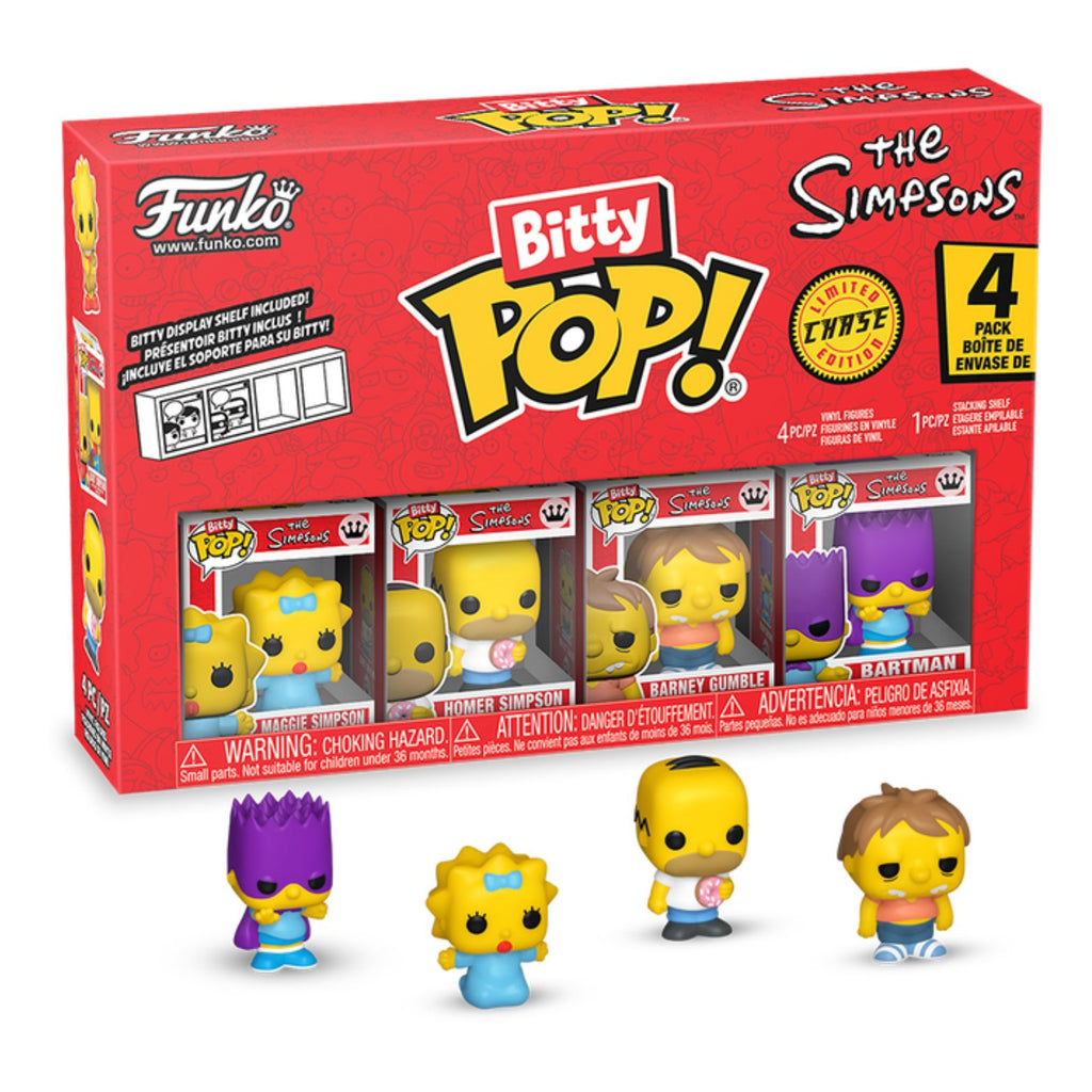FUNKO BITTY POP! THE SIMPSONS BART SIMPSON 4-PACK 2,5cm