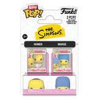 FUNKO BITTY POP! THE SIMPSONS HOMER AND MARGE 2-PACK 2,5cm