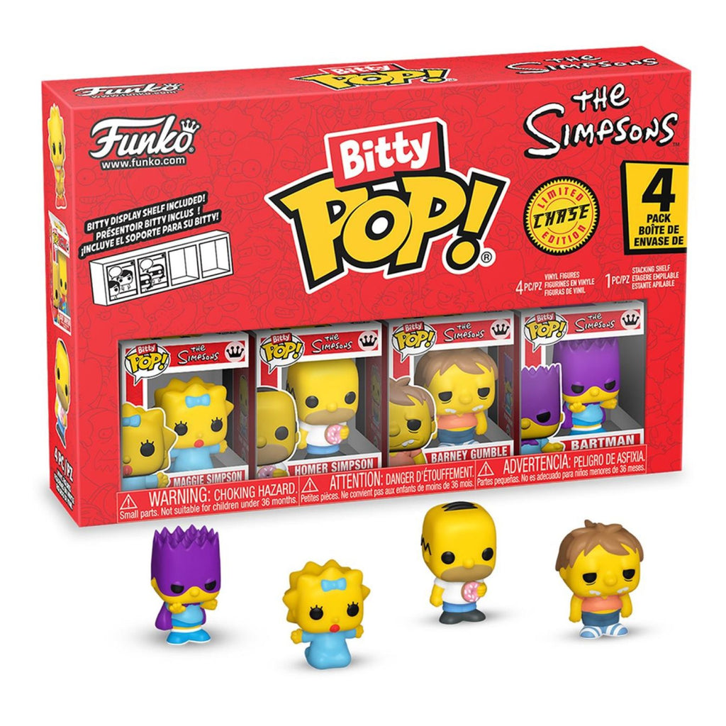 FUNKO BITTY POP! THE SIMPSONS MAGGIE SIMPSON 4-PACK 2,5cm