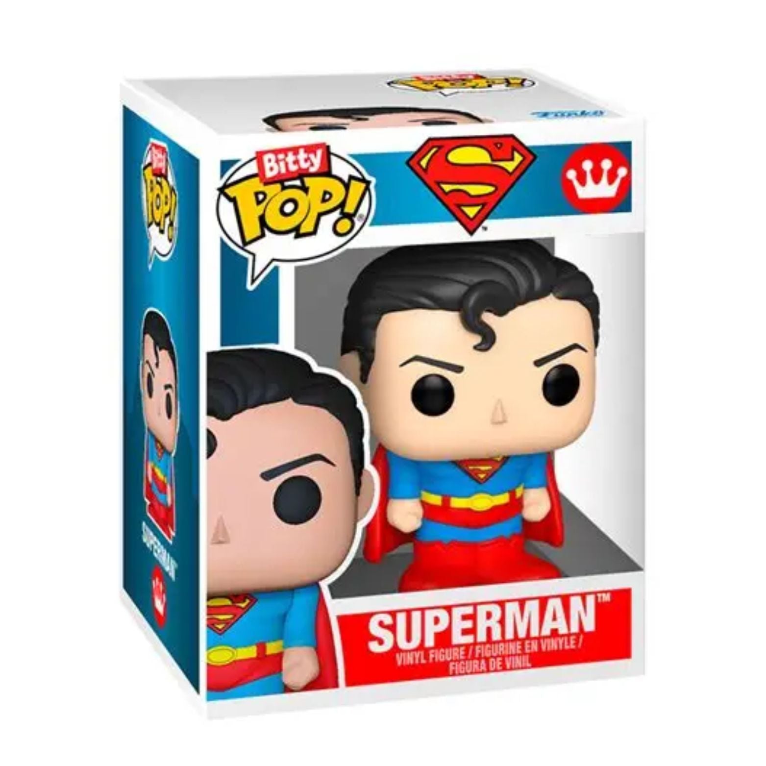 FUNKO BITTY POP! TOWNS DC SUPER HEROES SUPERMAN SUPERMAN AND THE FORTRESS OF SOLITUDE