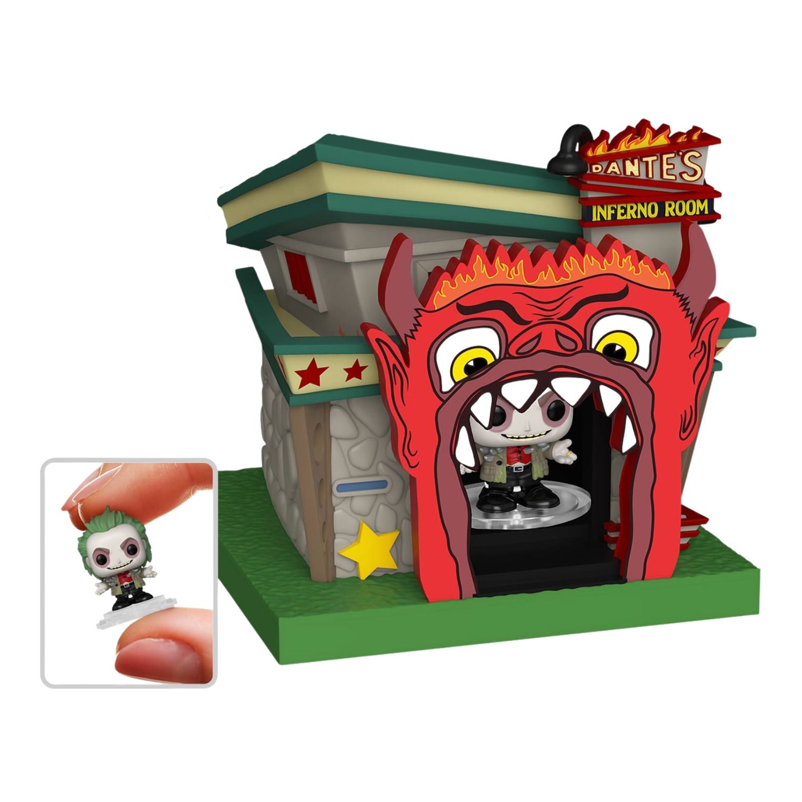 FUNKO BITTY POP! TOWNS MOVIES BEETLEJUICE BEETLEJUICE AND DANTE'S INFERNO ROOM