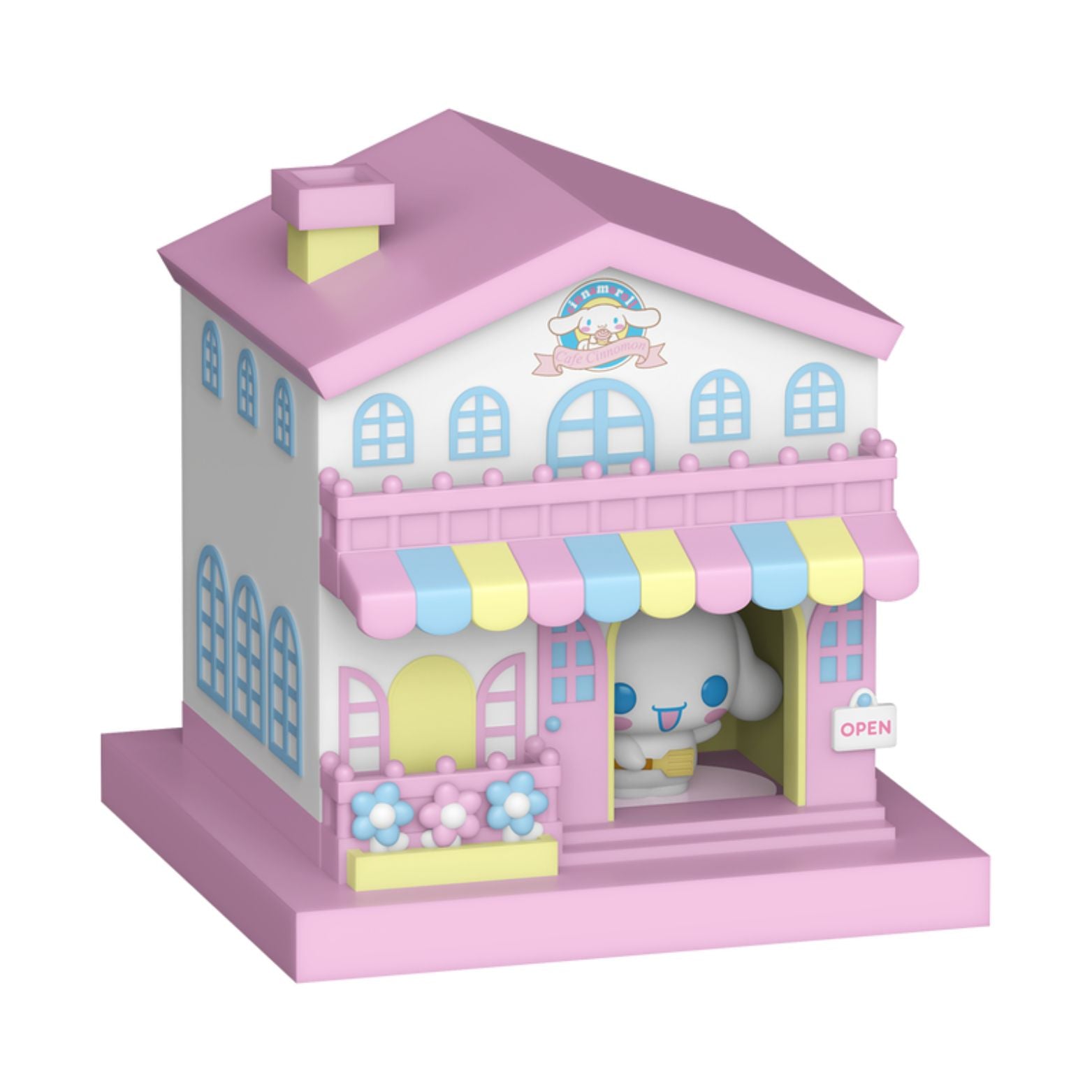 FUNKO BITTY POP! TOWNS SANRIO HELLO KITTY AND FRIENDS CHEF CINNAMOROLL WITH CAFÉ CINNAMOROLL