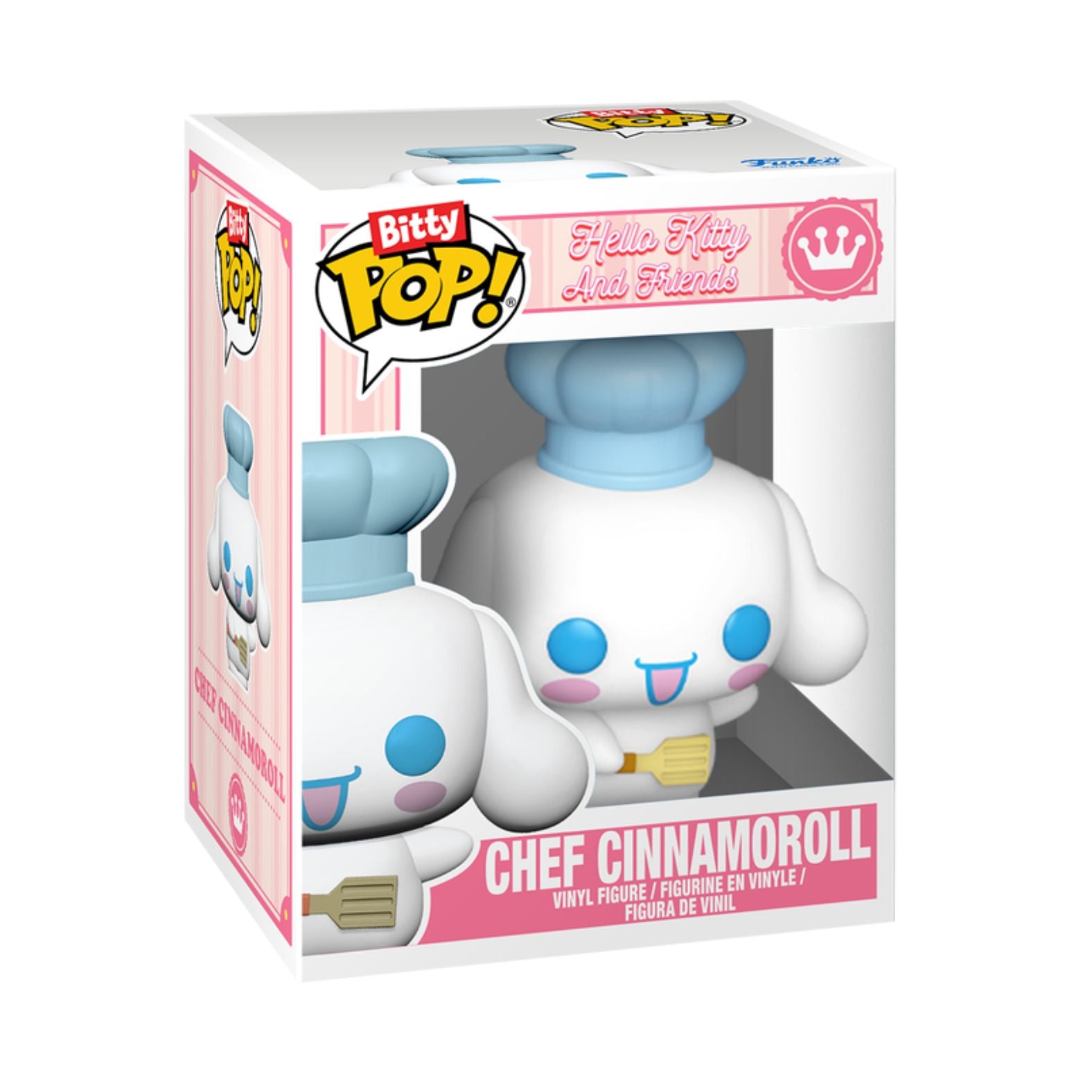 FUNKO BITTY POP! TOWNS SANRIO HELLO KITTY AND FRIENDS CHEF CINNAMOROLL WITH CAFÉ CINNAMOROLL