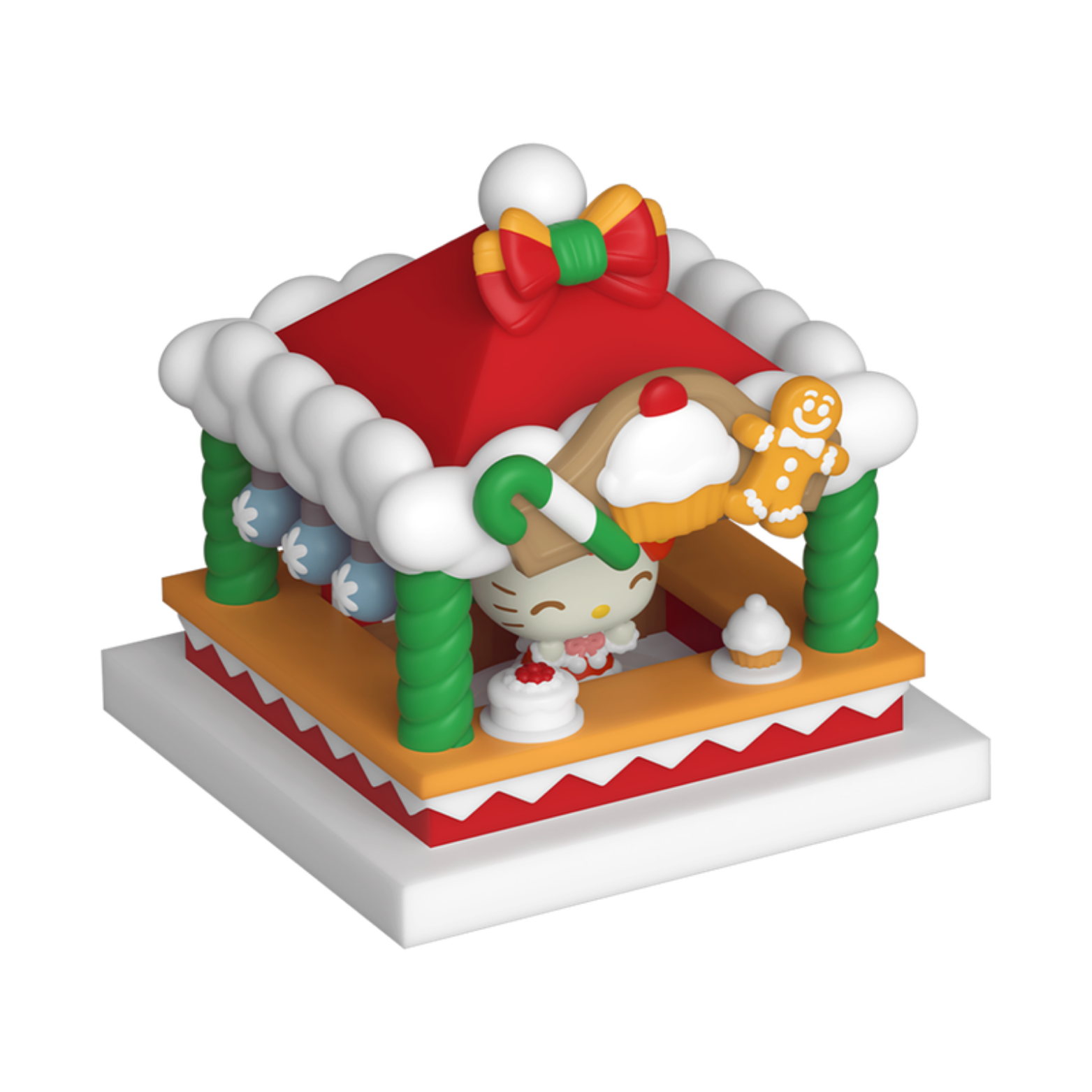 FUNKO BITTY POP! TOWNS SANRIO HELLO KITTY AND FRIENDS HOLIDAY HELLO KITTY & MERRY MARKET