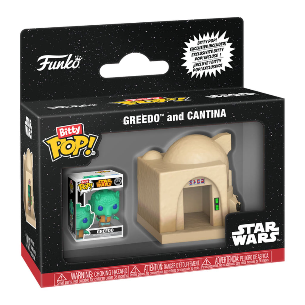 FUNKO BITTY POP! TOWN STAR WARS GREEDO AND CANTINA 2,5cm