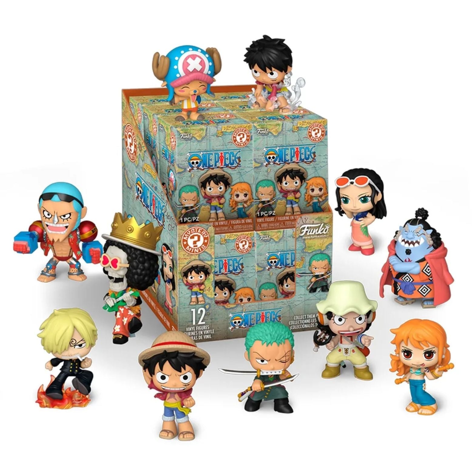 FUNKO MYSTERY MINIS ONE PIECE SLIM PACKAGE
