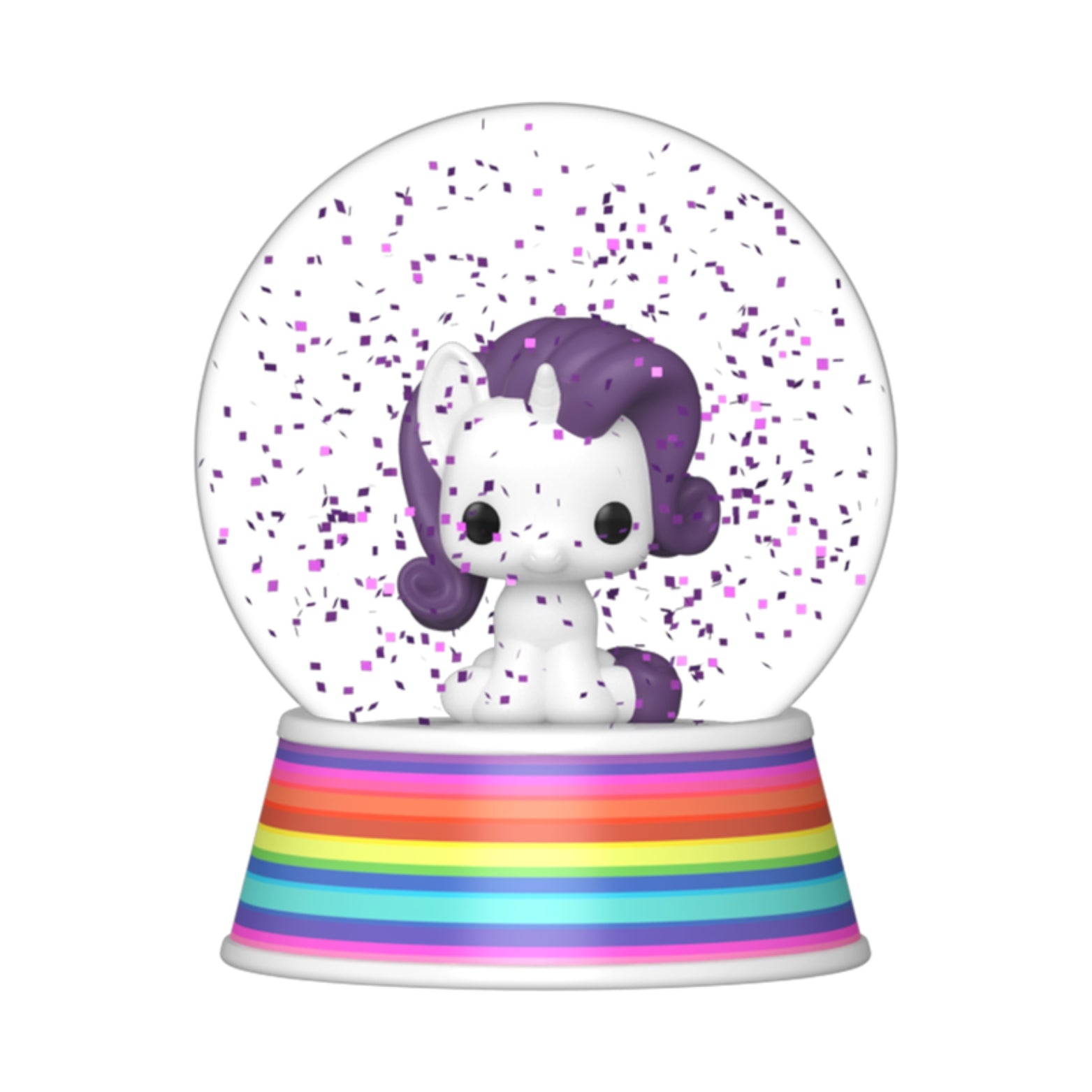 FUNKO MYSTERY MINIS SNOW GLOBES MY LITTLE PONY RARITY