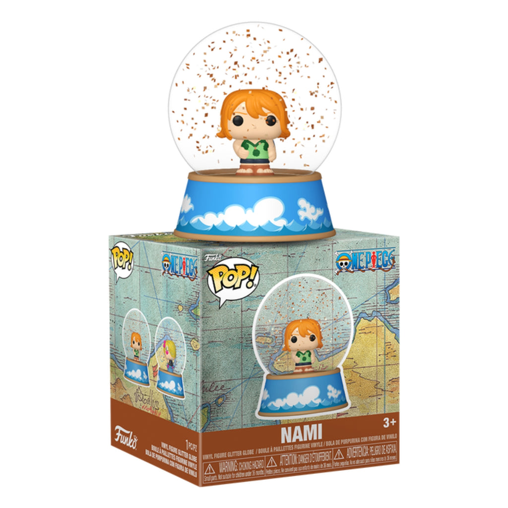 FUNKO MYSTERY MINIS SNOW GLOBES ONE PIECE NAMI