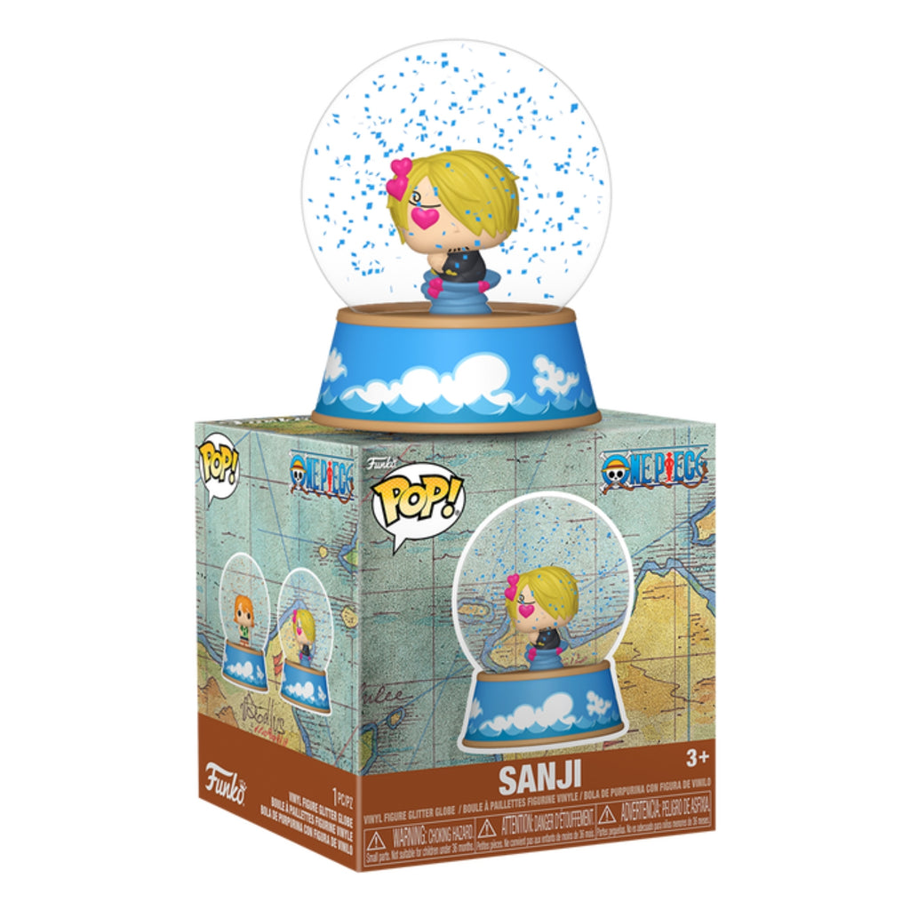 FUNKO MYSTERY MINIS SNOW GLOBES ONE PIECE SANJI