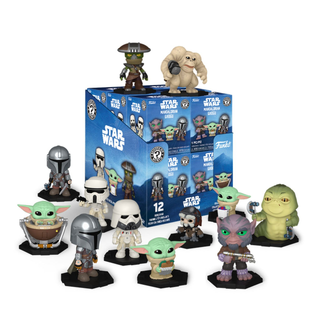 FUNKO MYSTERY MINIS STAR WARS THE MANDALORIAN AND GROGU