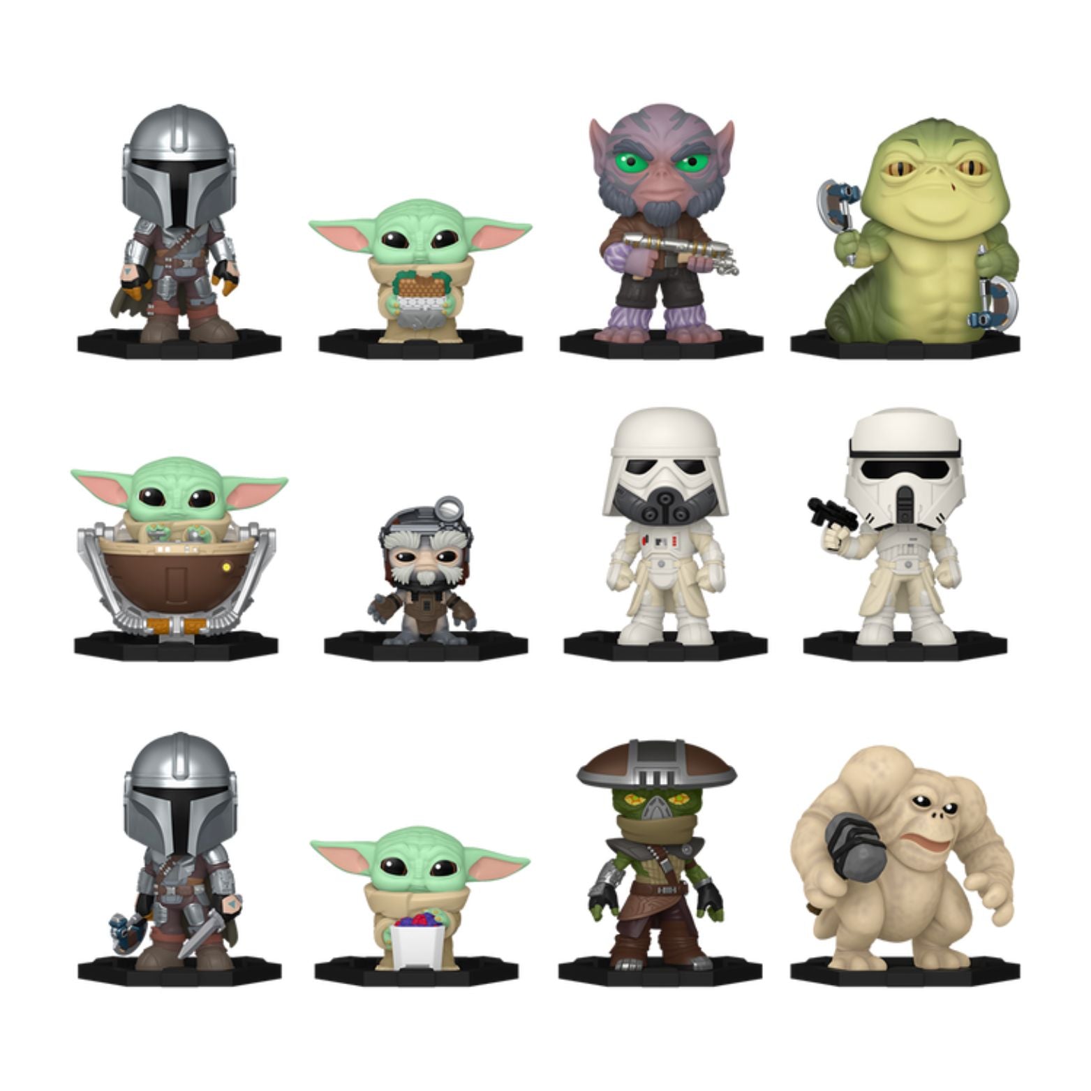 FUNKO MYSTERY MINIS STAR WARS THE MANDALORIAN AND GROGU