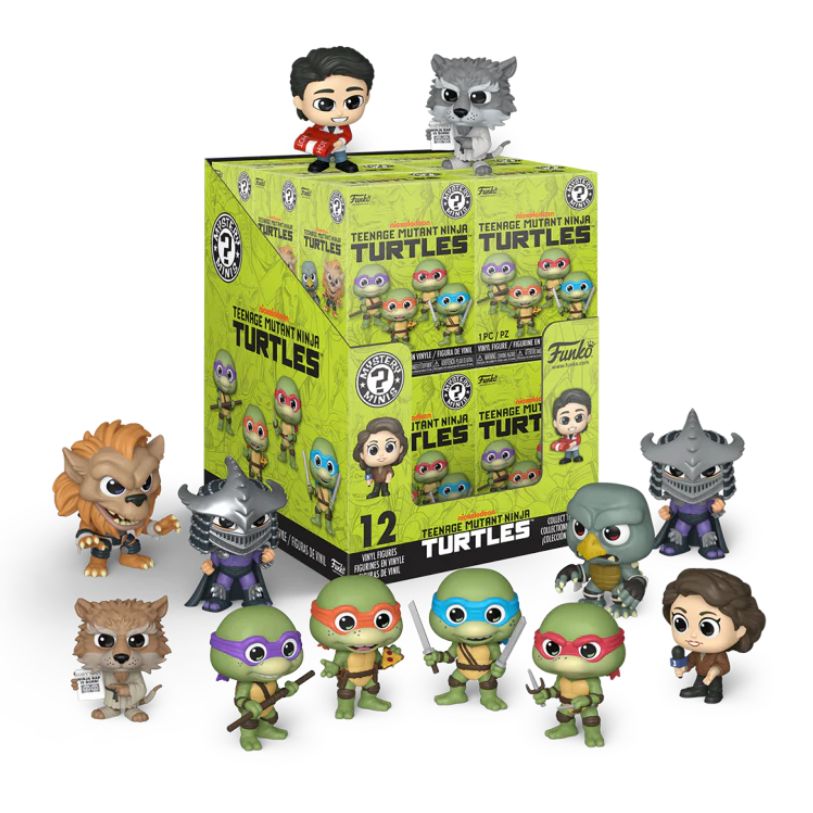 FUNKO MYSTERY MINIS TEENAGE MUTANT NINJA TURTLES THE SECRET OF THE OOZE