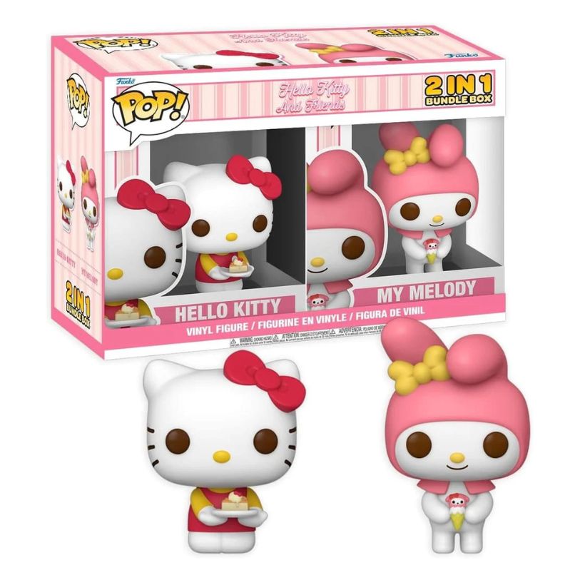 FUNKO POP! 2 IN 1 BUNDLE BOX SANRIO HELLO KITTY AND FRIENDS HELLO KITTY no89 & MY MELODY no91