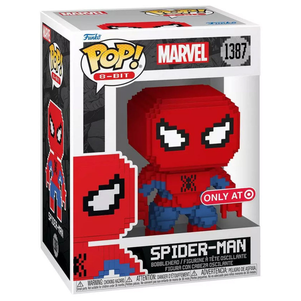 FUNKO POP! 8-BIT MARVEL SPIDER-MAN TARGET EXCLUSIVE no1387
