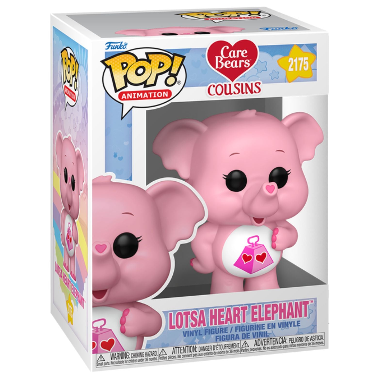 FUNKO POP! ANIMAION CARE BEARS LOTSA HEART ELEPHANT no2175