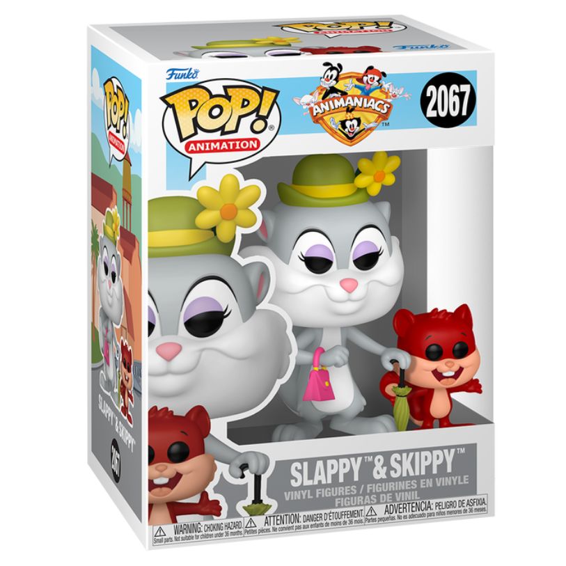 FUNKO POP! ANIMATION ANIMANIACS SLAPPY & SKIPPY no2067
