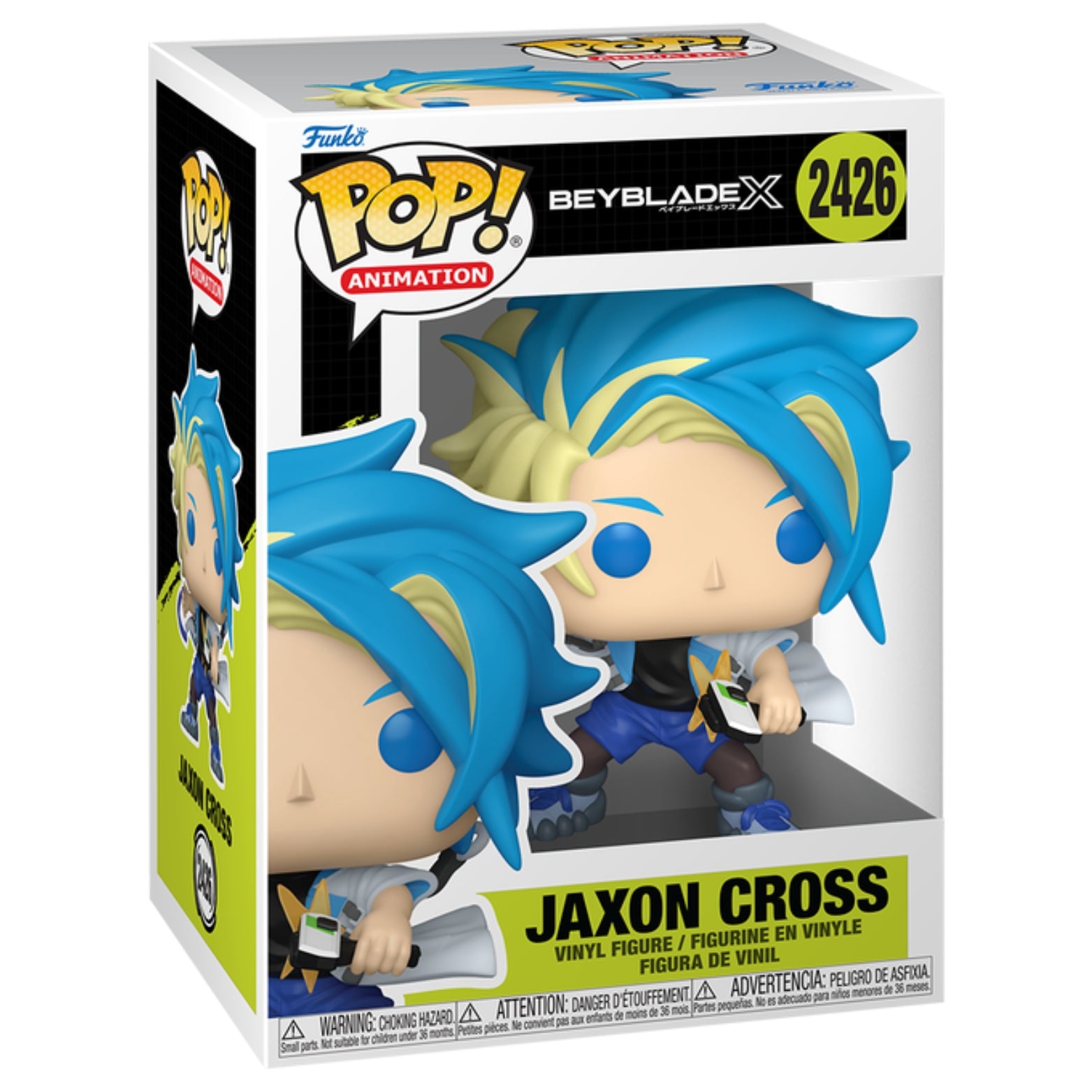 FUNKO POP! ANIMATION BEYBLADE X JAXON CROSS no2426