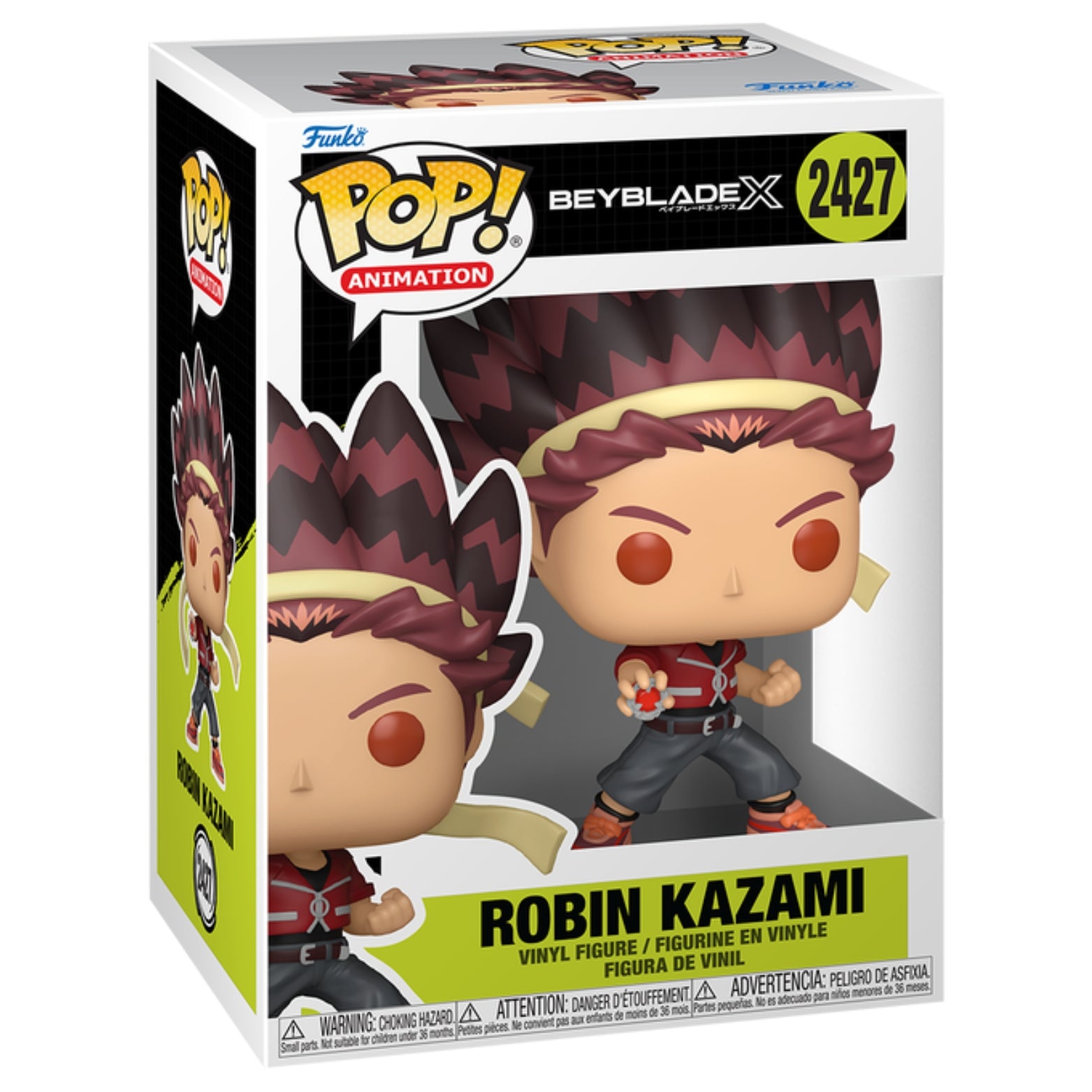 FUNKO POP! ANIMATION BEYBLADE X ROBIN KAZAMI no2427