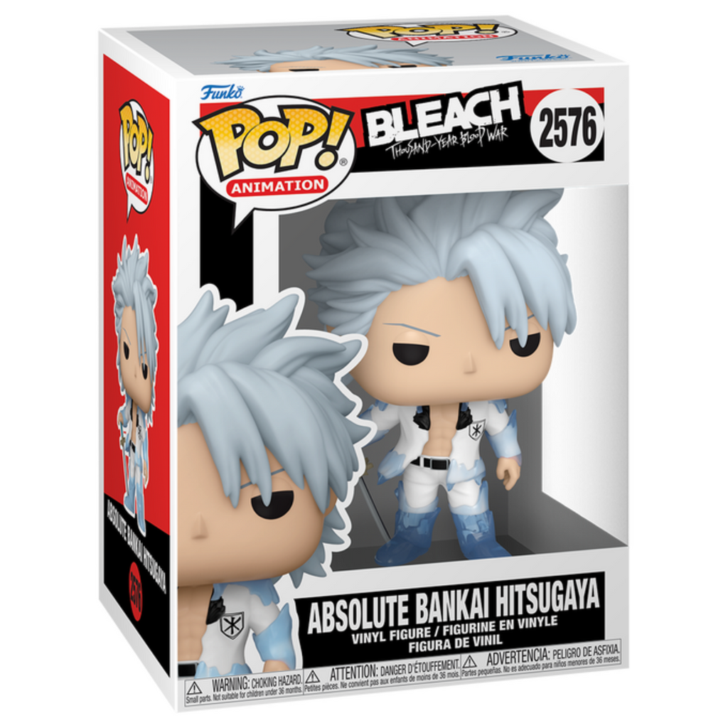 FUNKO POP! ANIMATION BLEACH THOUSAND YEAR BLOOD WAR ABSOLUTE BANKAI HITSUGAYA no2576
