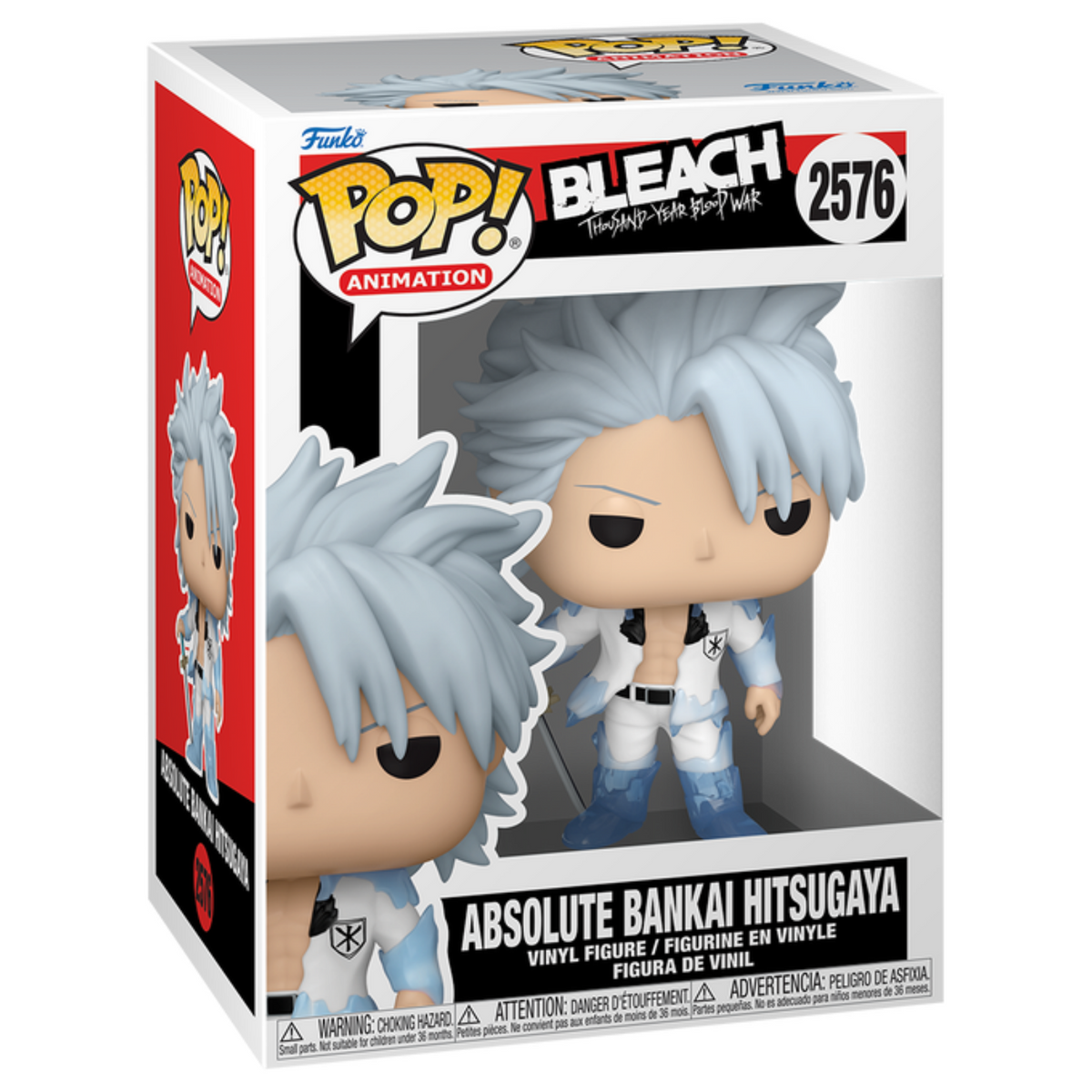 FUNKO POP! ANIMATION BLEACH THOUSAND YEAR BLOOD WAR ABSOLUTE BANKAI HITSUGAYA no2576