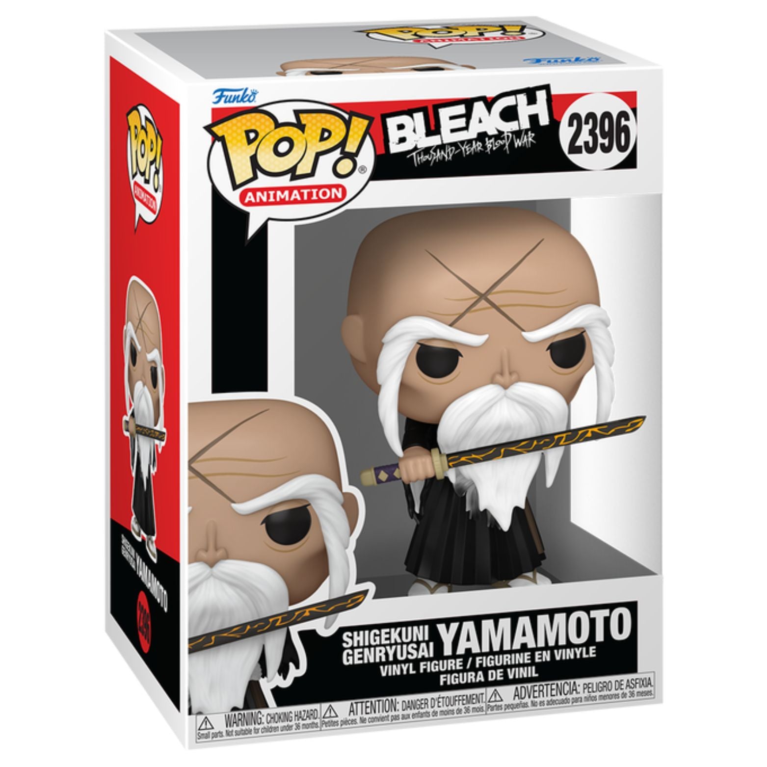 FUNKO POP! ANIMATION BLEACH THOUSAND YEAR BLOOD WAR SHIGEKUNI GENRYUSAI YAMAMOTO no2396