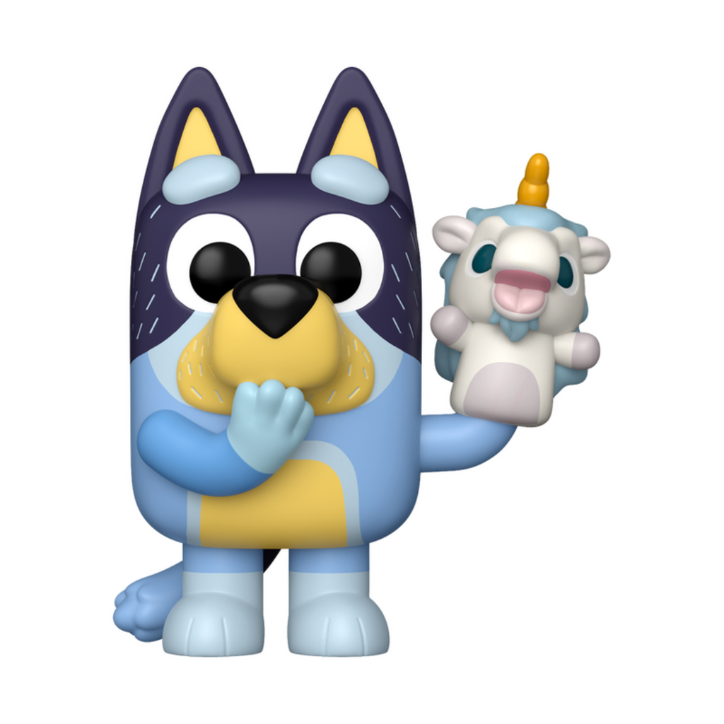 FUNKO POP! ANIMATION BLUEY BANDIT WITH UNICORSE no2371