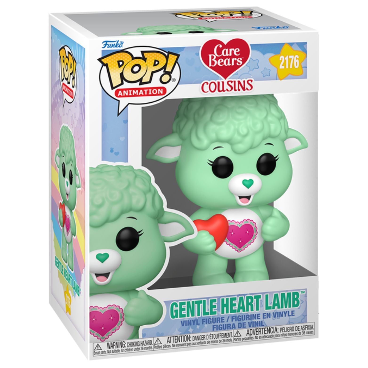 FUNKO POP! ANIMATION CARE BEARS COUSINS GENTLE HEART LAMB no2176