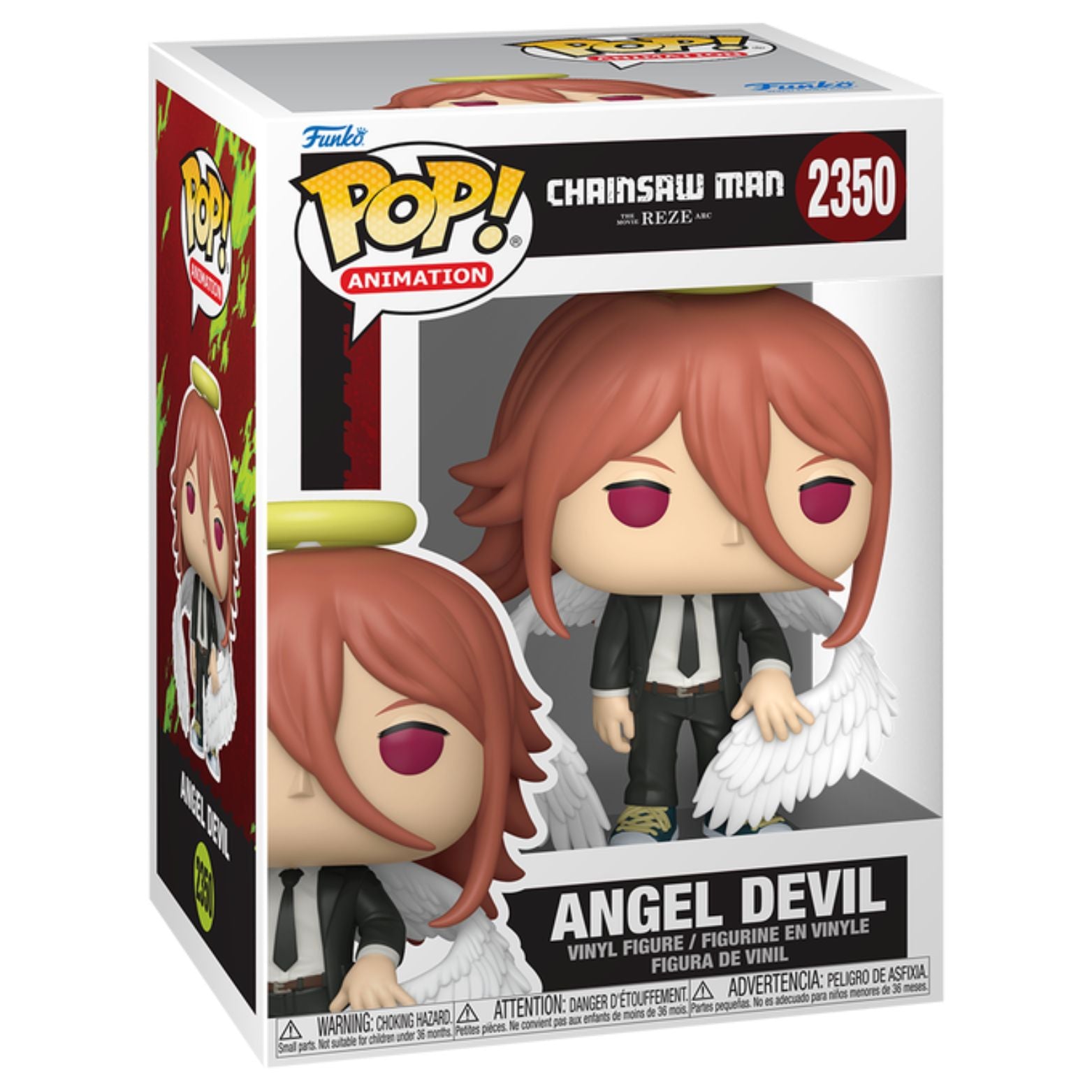 FUNKO POP! ANIMATION CHAINSAW MAN THE MOVIE REZE ARC ANGEL DEVIL no2350