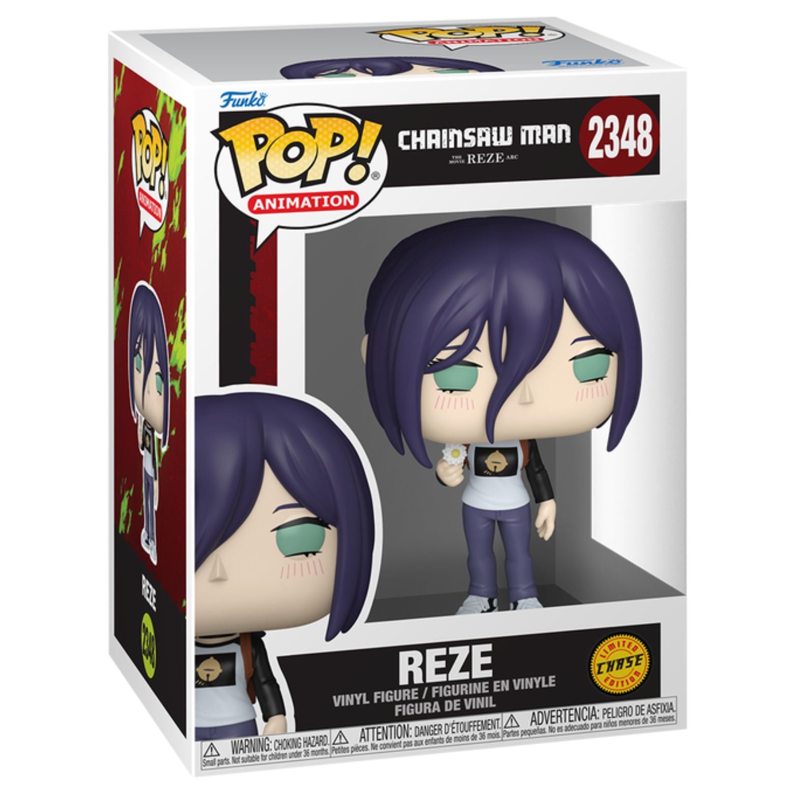FUNKO POP! ANIMATION CHAINSAW MAN THE MOVIE REZE ARC REZE LIMITED CHASE EDITION no2348